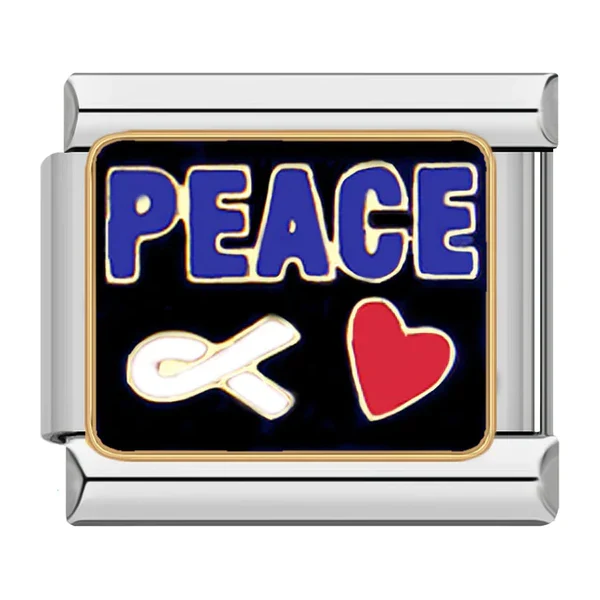 Peace Silber & Gold