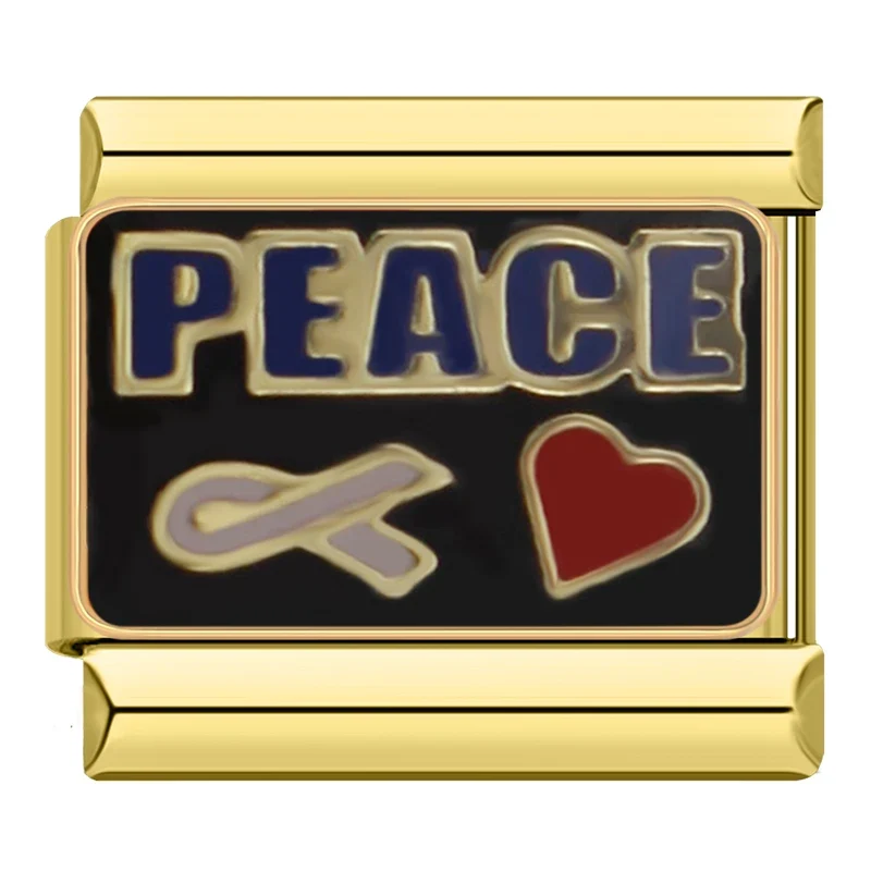 Peace Silber & Gold