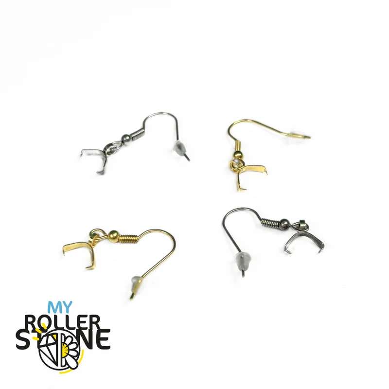 Set mit 30 Ohrhaken aus Edelstahl