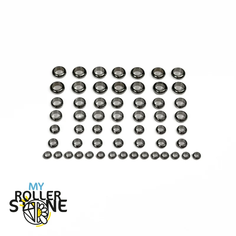 80-teiliges Edelstahl-Quetschperlen-Set
