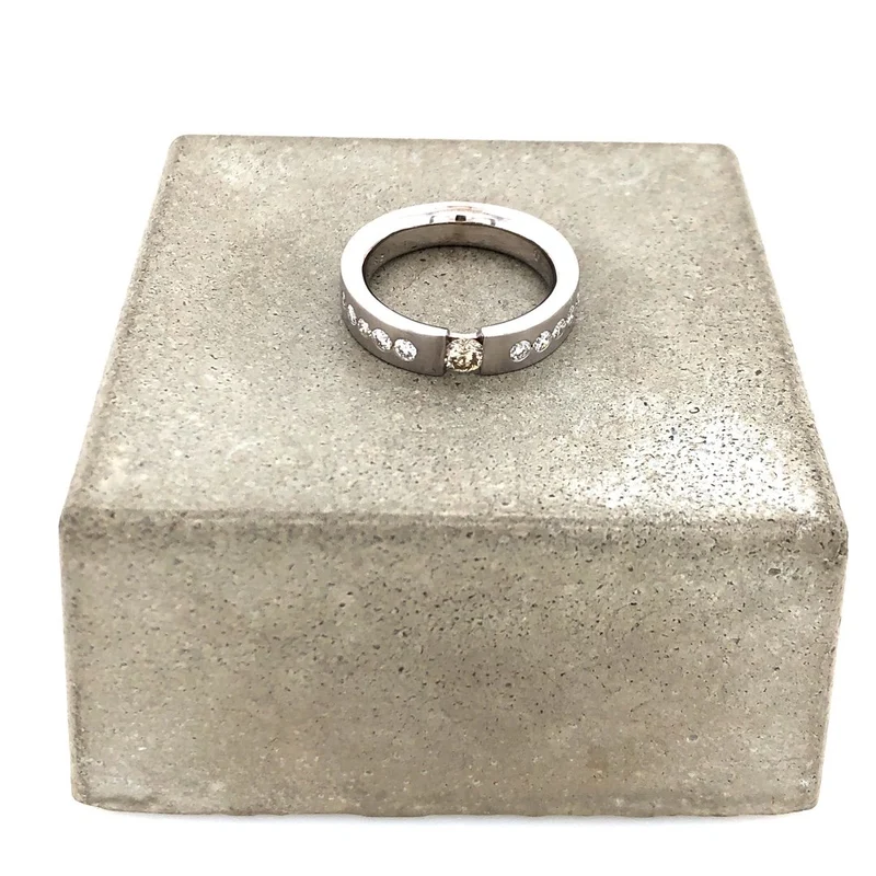 Ring Weißgold 585 mit Brillanten