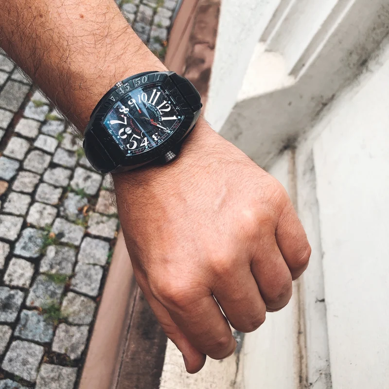 Franck Muller gebrauchte Herren Uhr Conquistador Grand Prix Titan