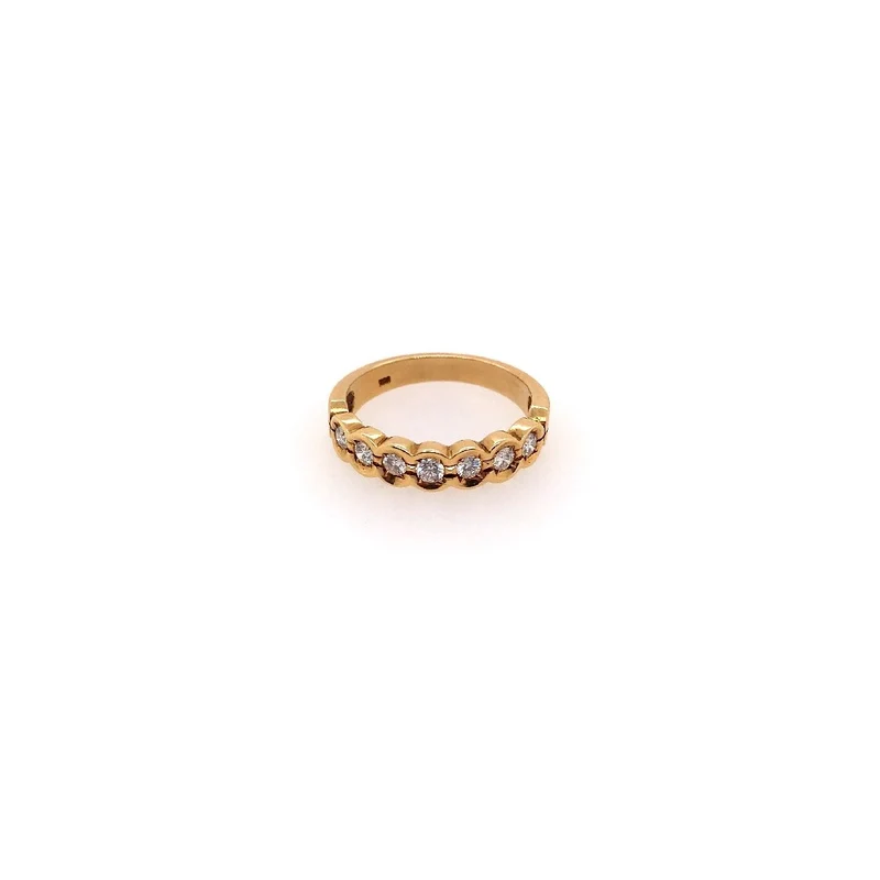 Ring Gelbgold 750 mit Brillanten