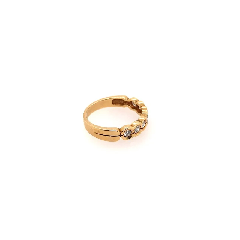 Ring Gelbgold 750 mit Brillanten