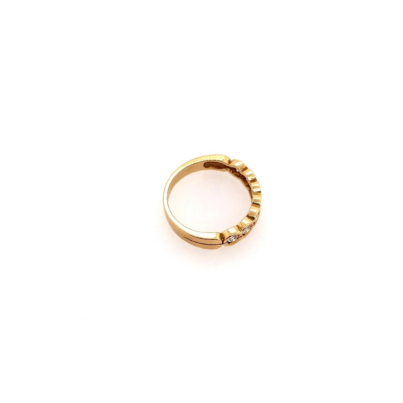 Ring Gelbgold 750 mit Brillanten
