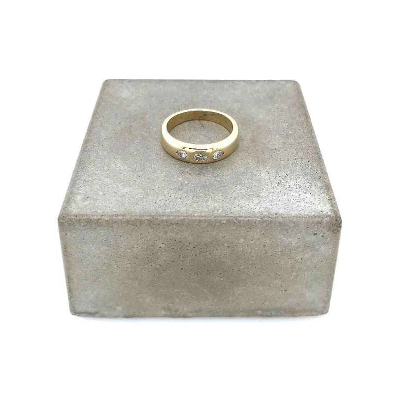 Ring Gelbgold 585 mit Diamanten