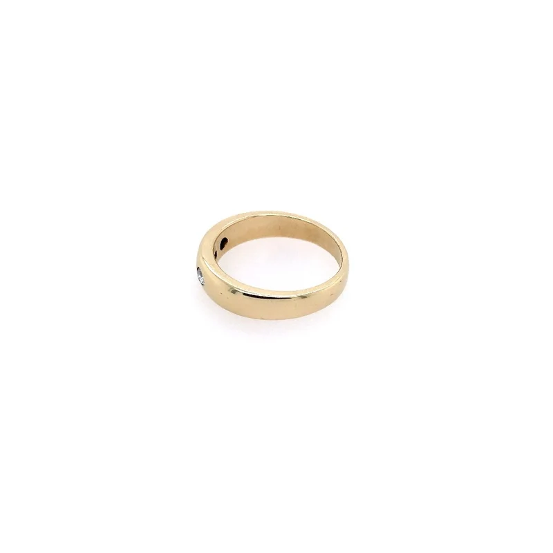 Ring Gelbgold 585 mit Diamanten
