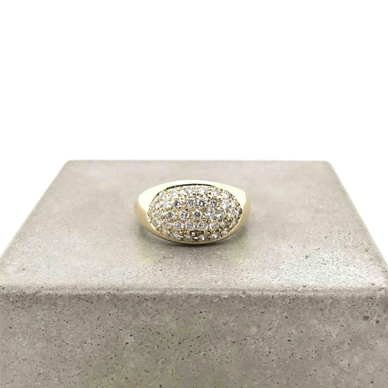 Ring Gelbgold 585 mit Brillanten