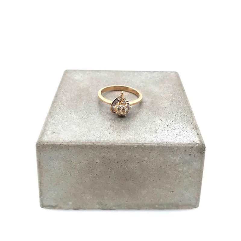 Ring Gelbgold 585 mit Diamanten & Brillanten