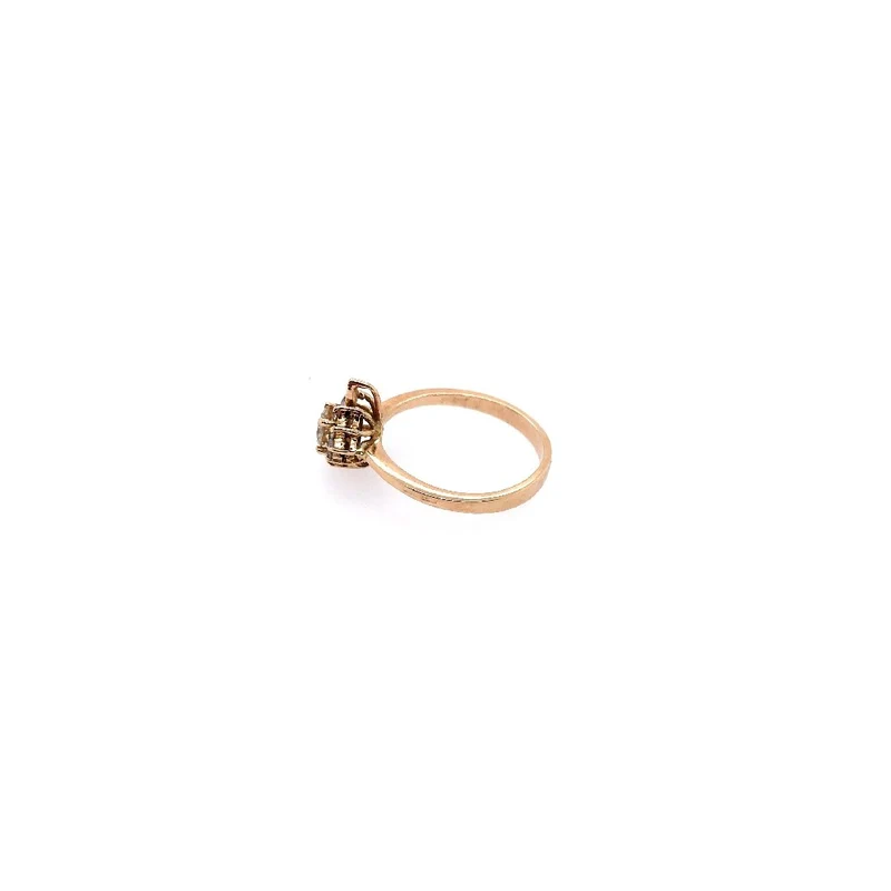 Ring Gelbgold 585 mit Diamanten & Brillanten