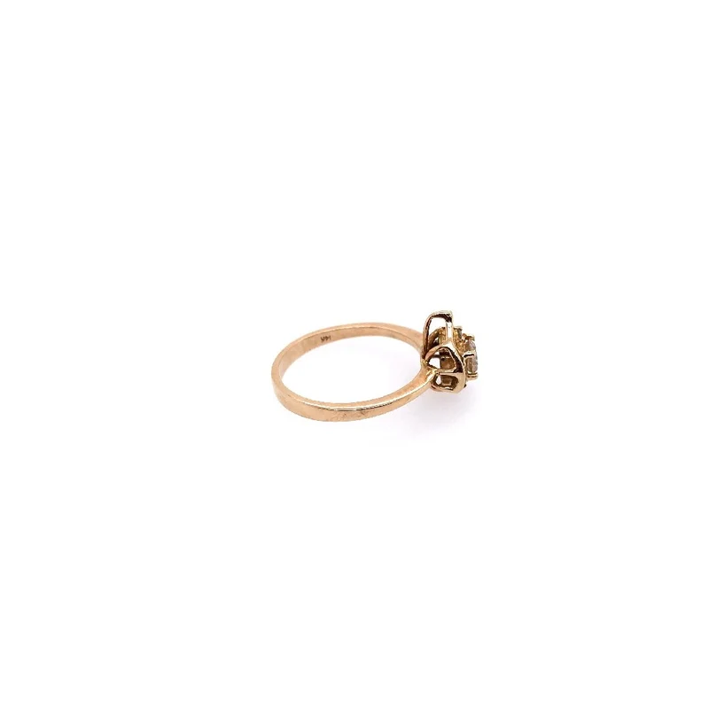 Ring Gelbgold 585 mit Diamanten & Brillanten