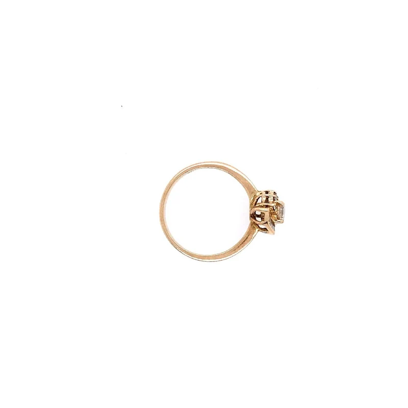 Ring Gelbgold 585 mit Diamanten & Brillanten