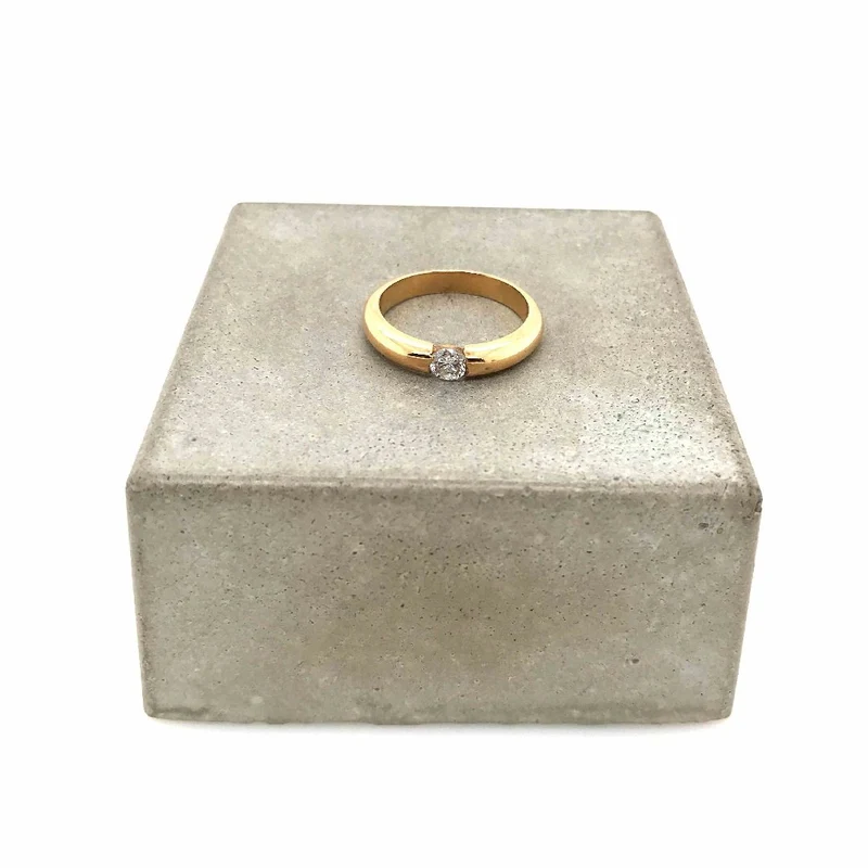 Ring Gelbgold 585 mit Brillant