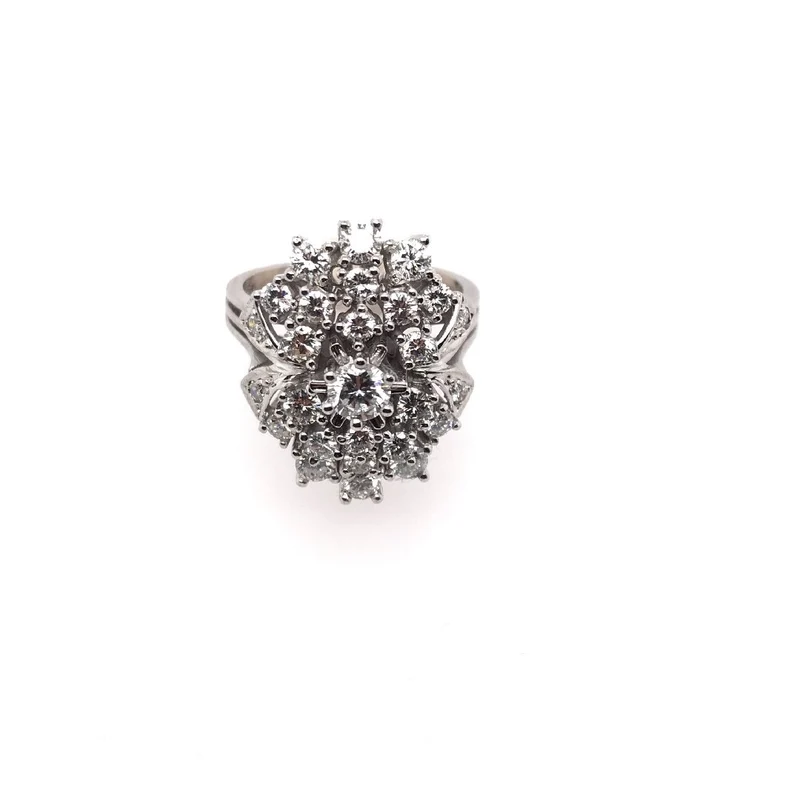 Ring Weissgold 585 mit Brillanten