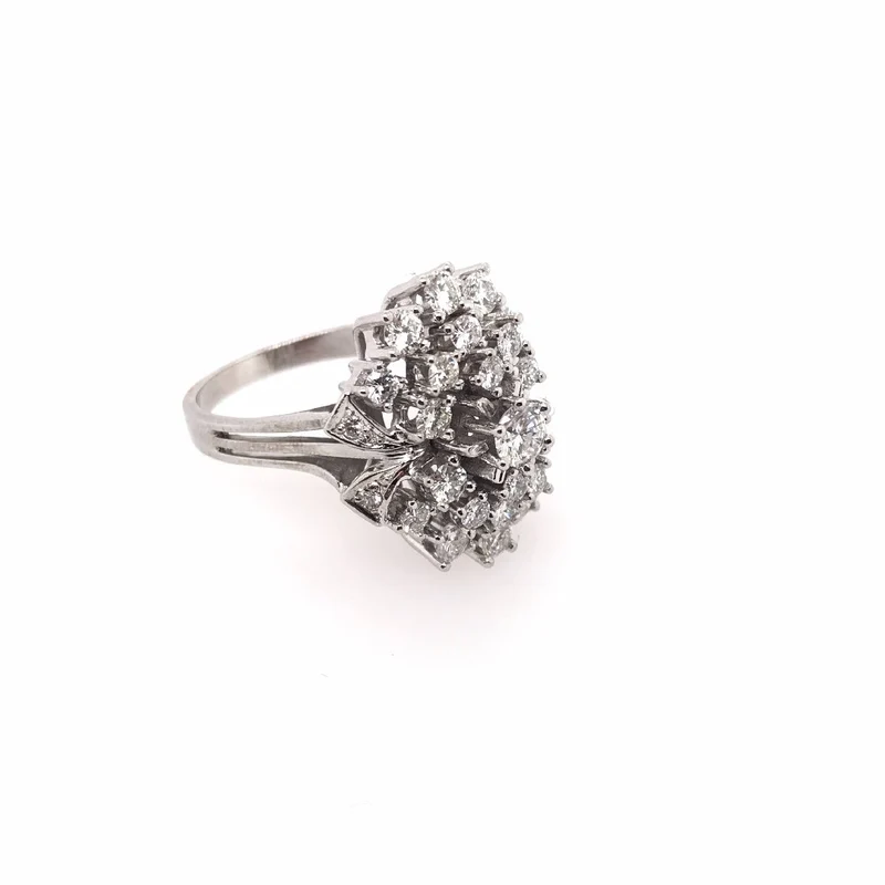 Ring Weissgold 585 mit Brillanten