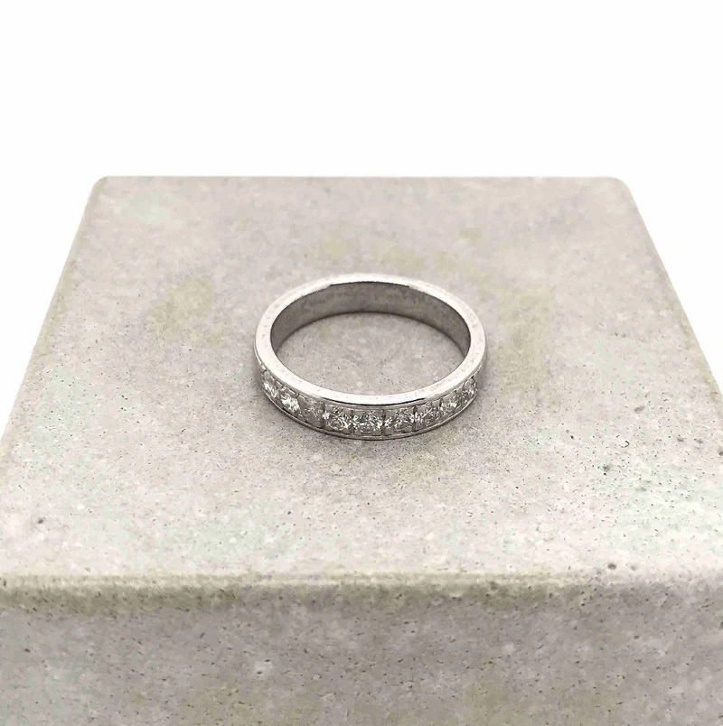 Ring Weissgold 750 mit Brillanten