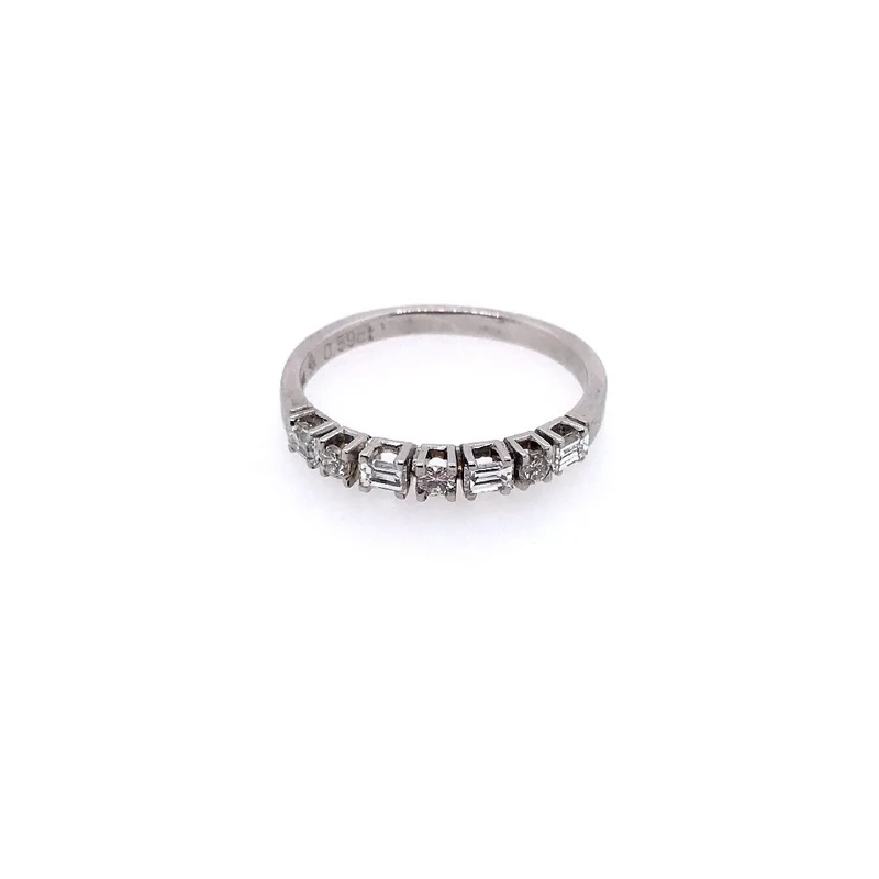Ring Weissgold 750 mit Diamanten & Brillanten