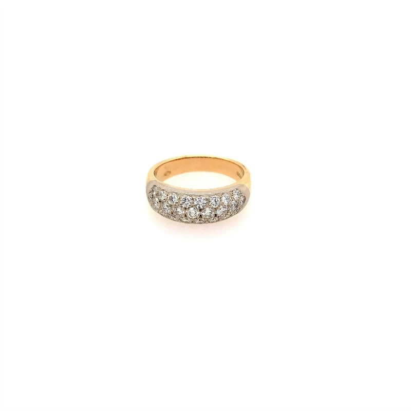 Ring Gelbgold 750 mit Brillanten