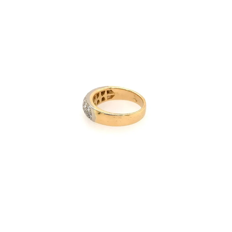 Ring Gelbgold 750 mit Brillanten
