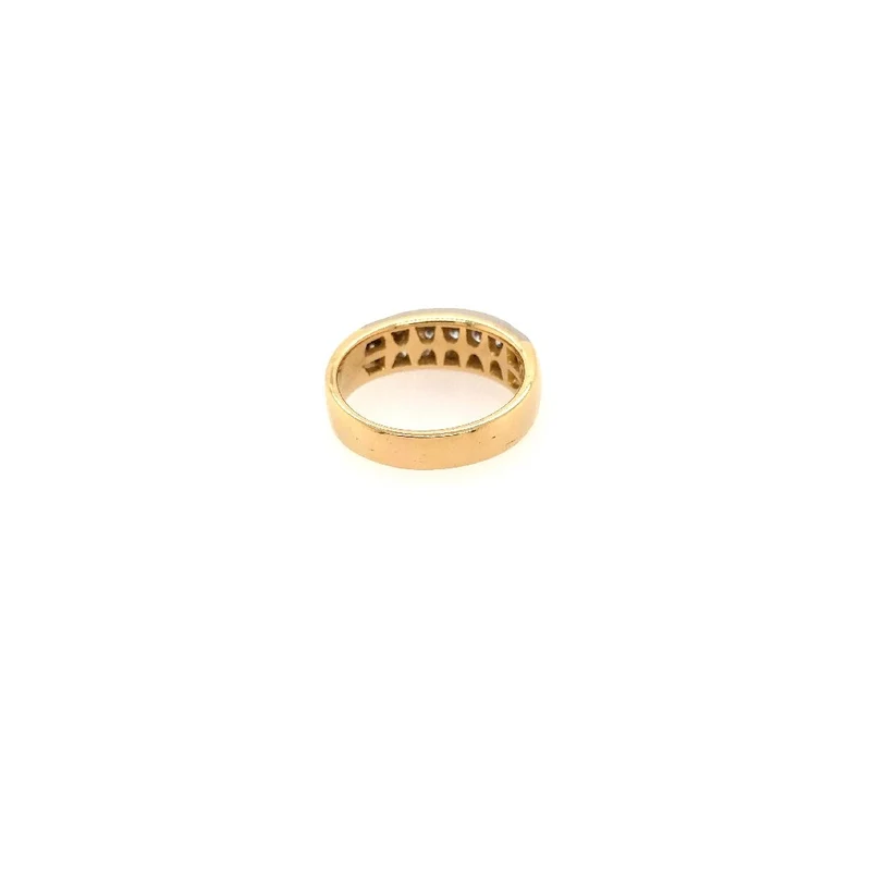 Ring Gelbgold 750 mit Brillanten