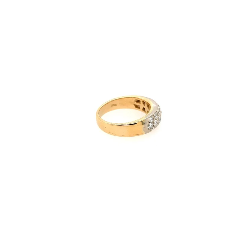 Ring Gelbgold 750 mit Brillanten