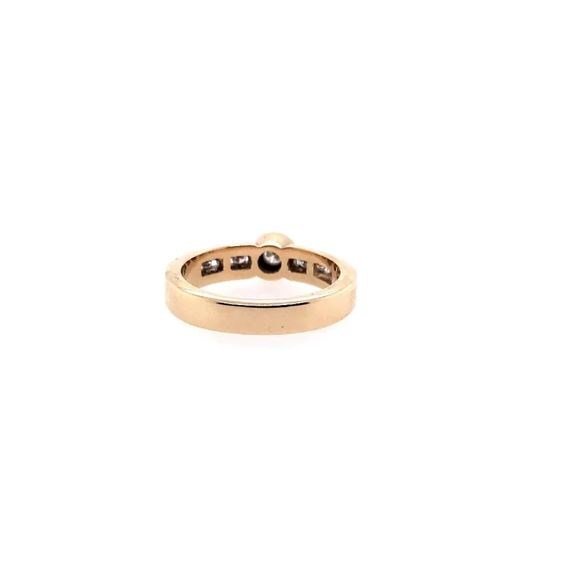 Ring Roségold 585 mit Brillanten