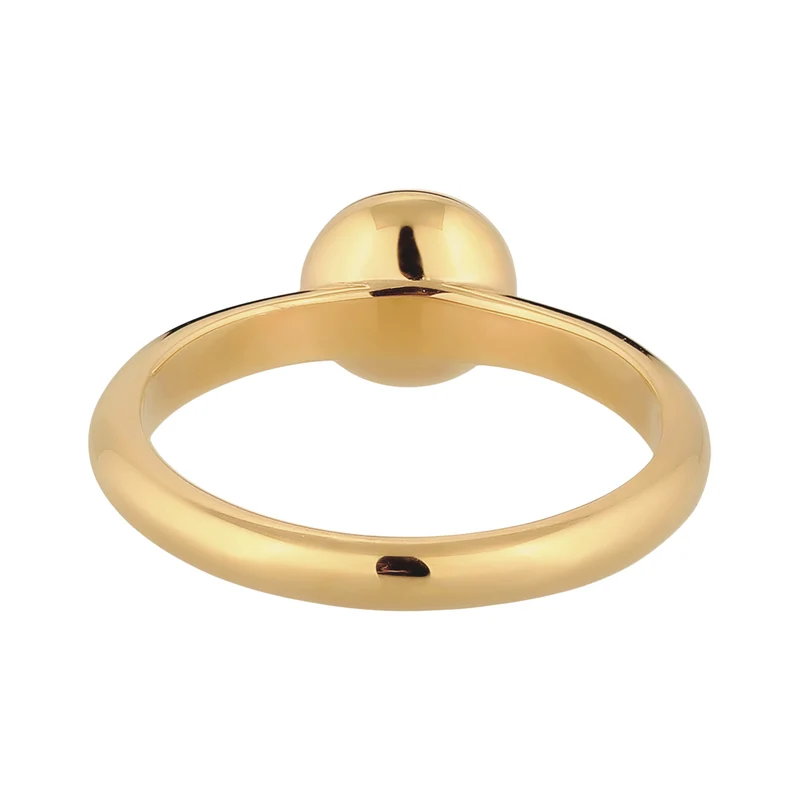 Solitär-Ring | Achat (Rot)