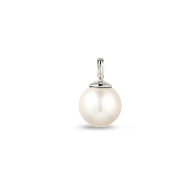 Anhänger | mit Perle von Swarovski®(Weiß)