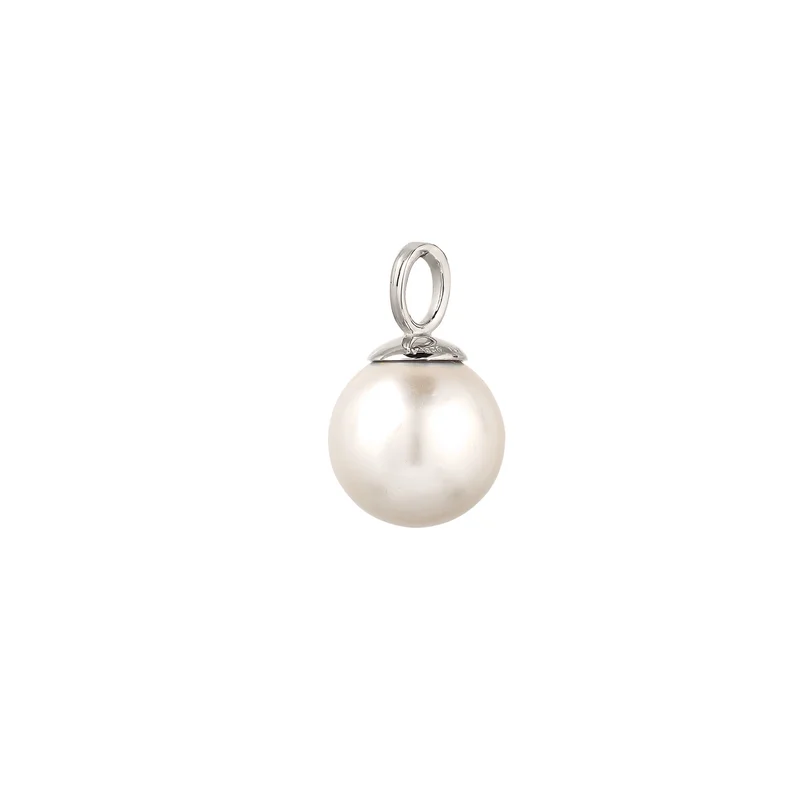 Anhänger | mit Perle von Swarovski®(Weiß)
