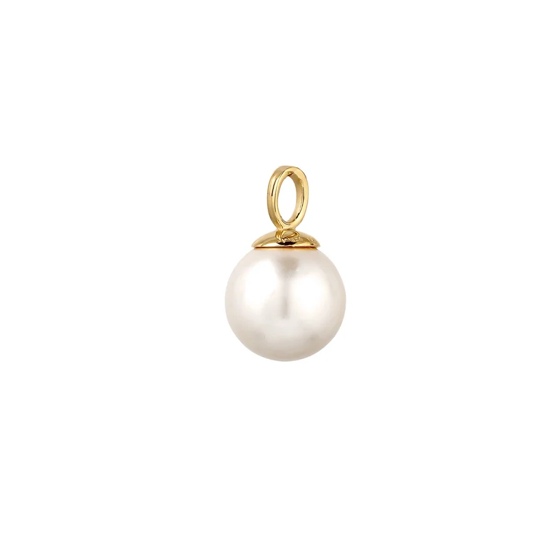 Anhänger | mit Perle von Swarovski®(Weiß)