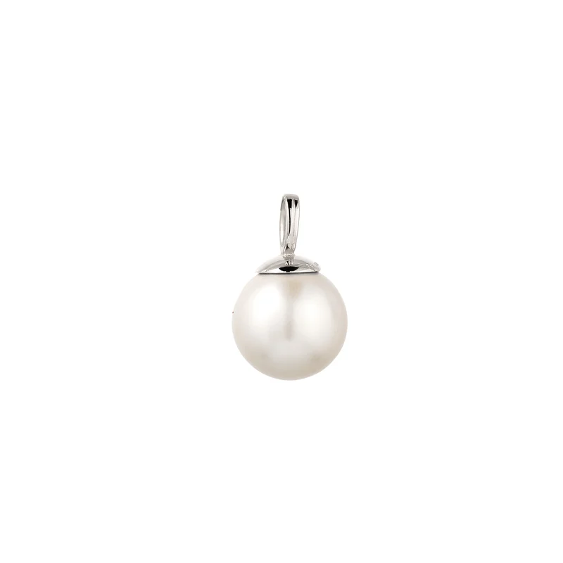 Anhänger | mit Perle von Swarovski®(Weiß)