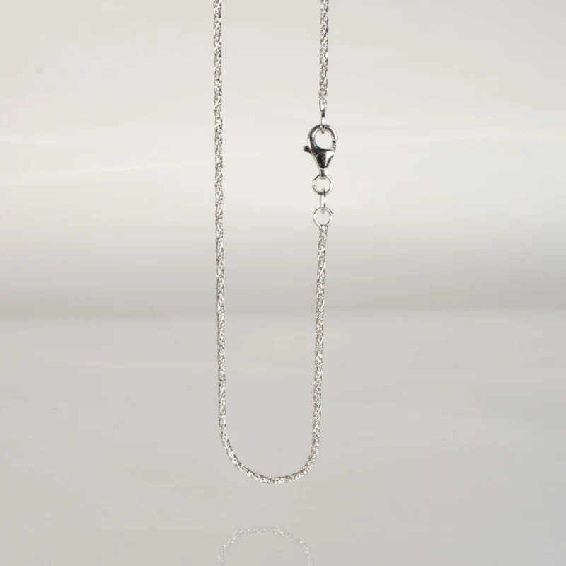 Kette Knotenschmuck KET Seil 1,3 925er Silber 925