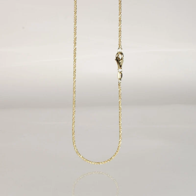 Kette Knotenschmuck KET Seil 1,3 925er Silber 925