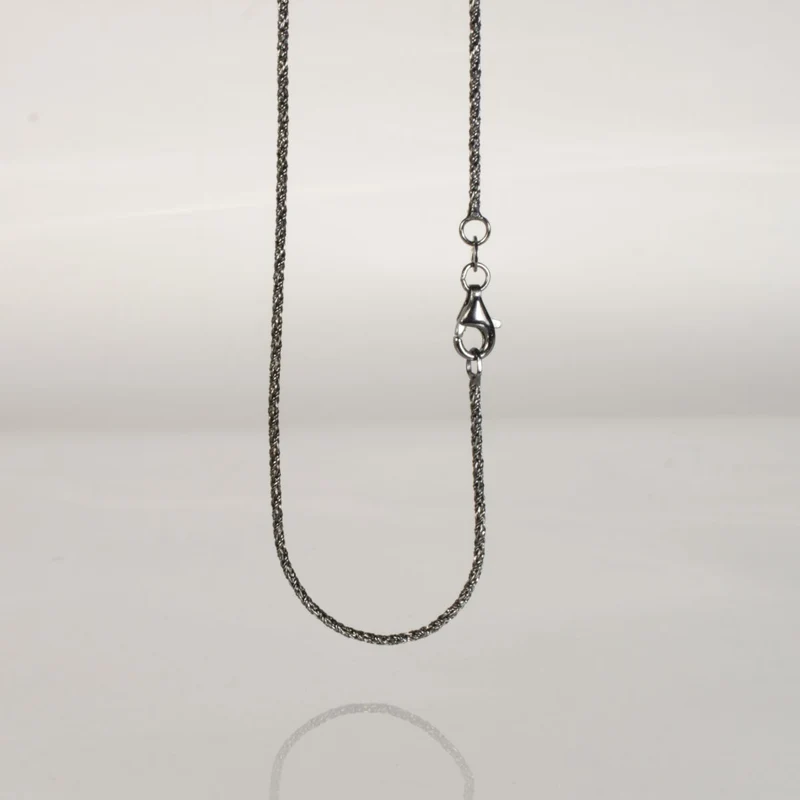 Kette Knotenschmuck KET Seil 1,3 925er Silber 925