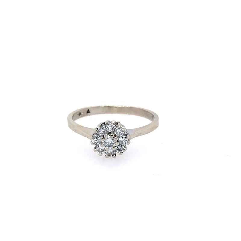 Ring Weissgold 585 mit Brillanten