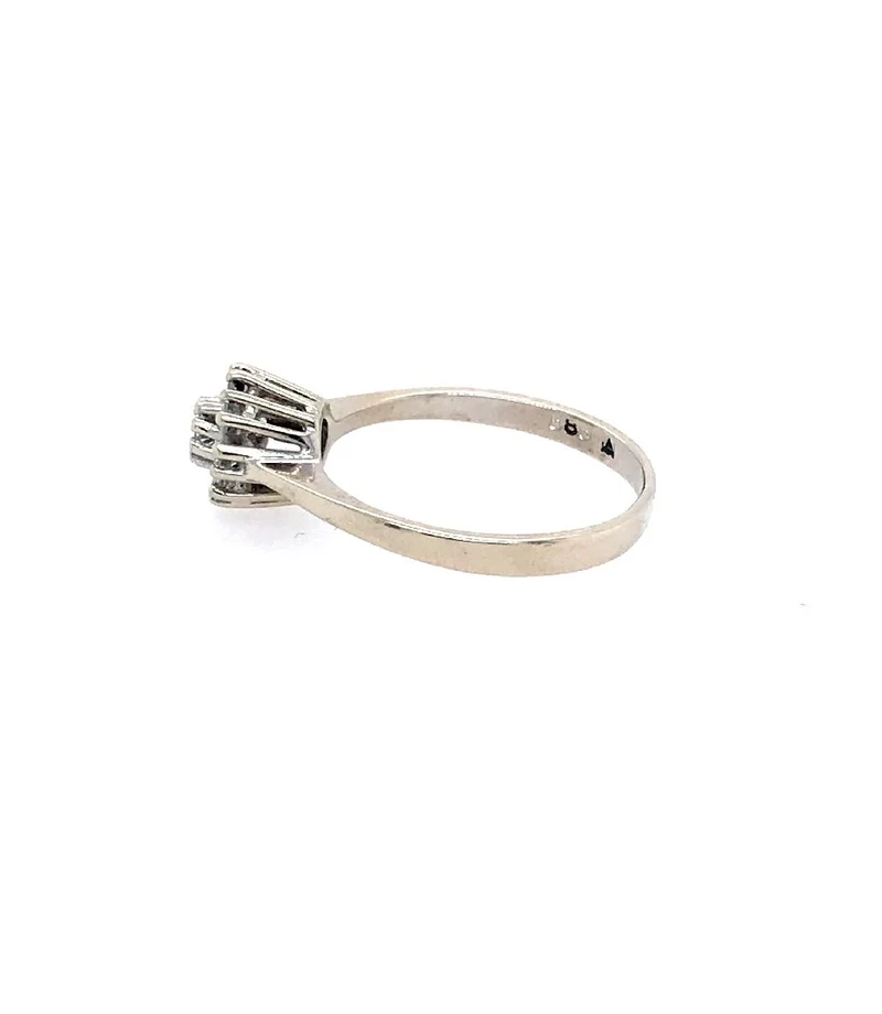 Ring Weissgold 585 mit Brillanten