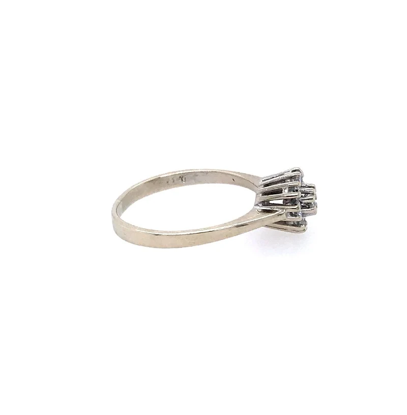 Ring Weissgold 585 mit Brillanten