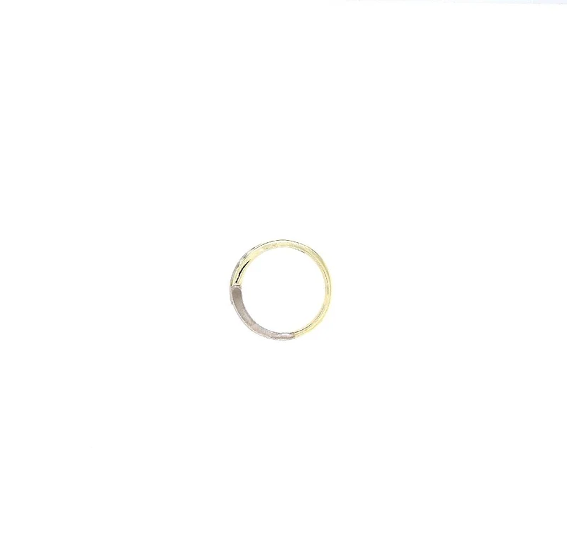 Ring Bicolor Gold 585 mit Brillanten