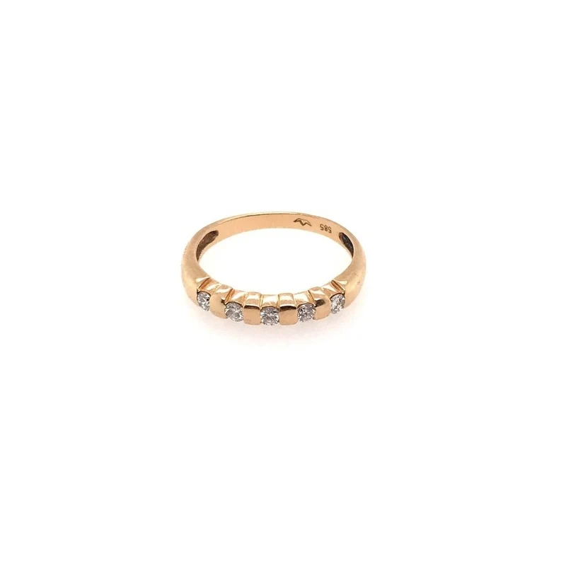 Ring Gelbgold 585 mit Brillanten