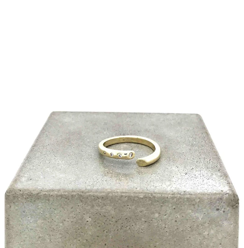 Ring Gelbgold 585 mit Brillanten