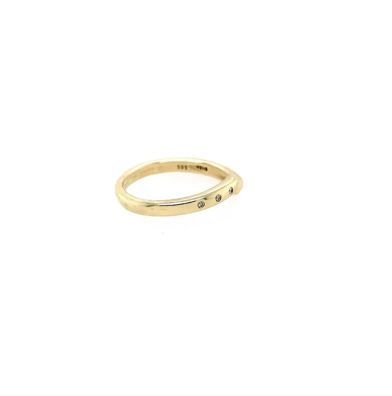 Ring Gelbgold 585 mit Brillanten