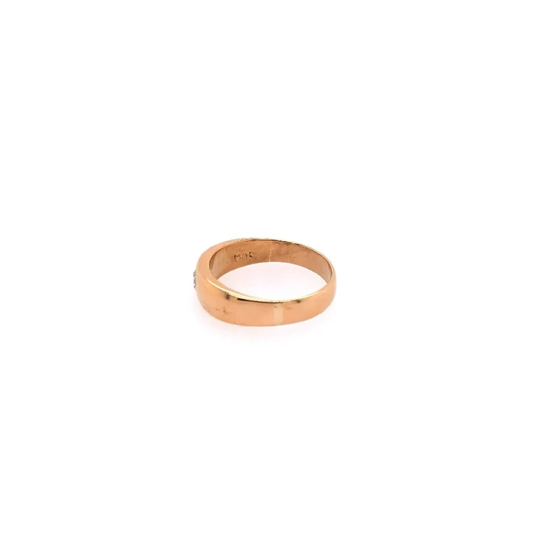 Ring Gelbgold 900 mit Brillant