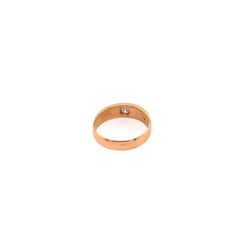 Ring Gelbgold 900 mit Brillant
