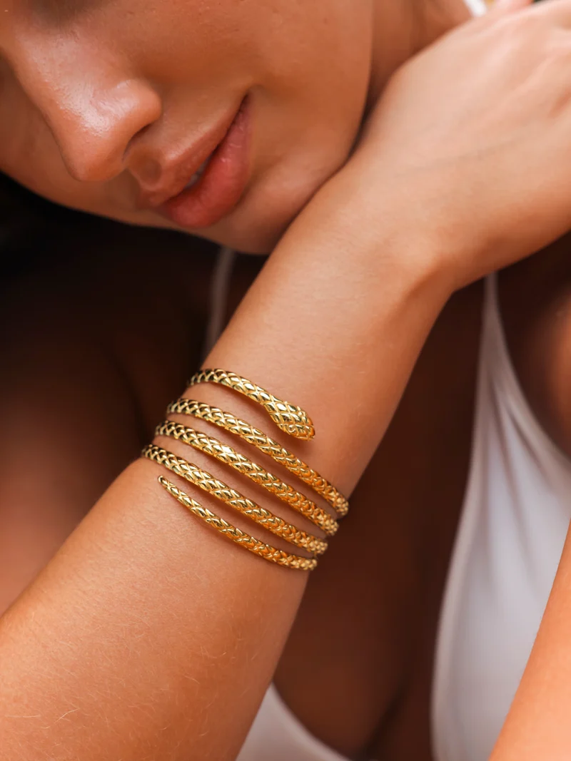 Mysterious Snake Armcuff