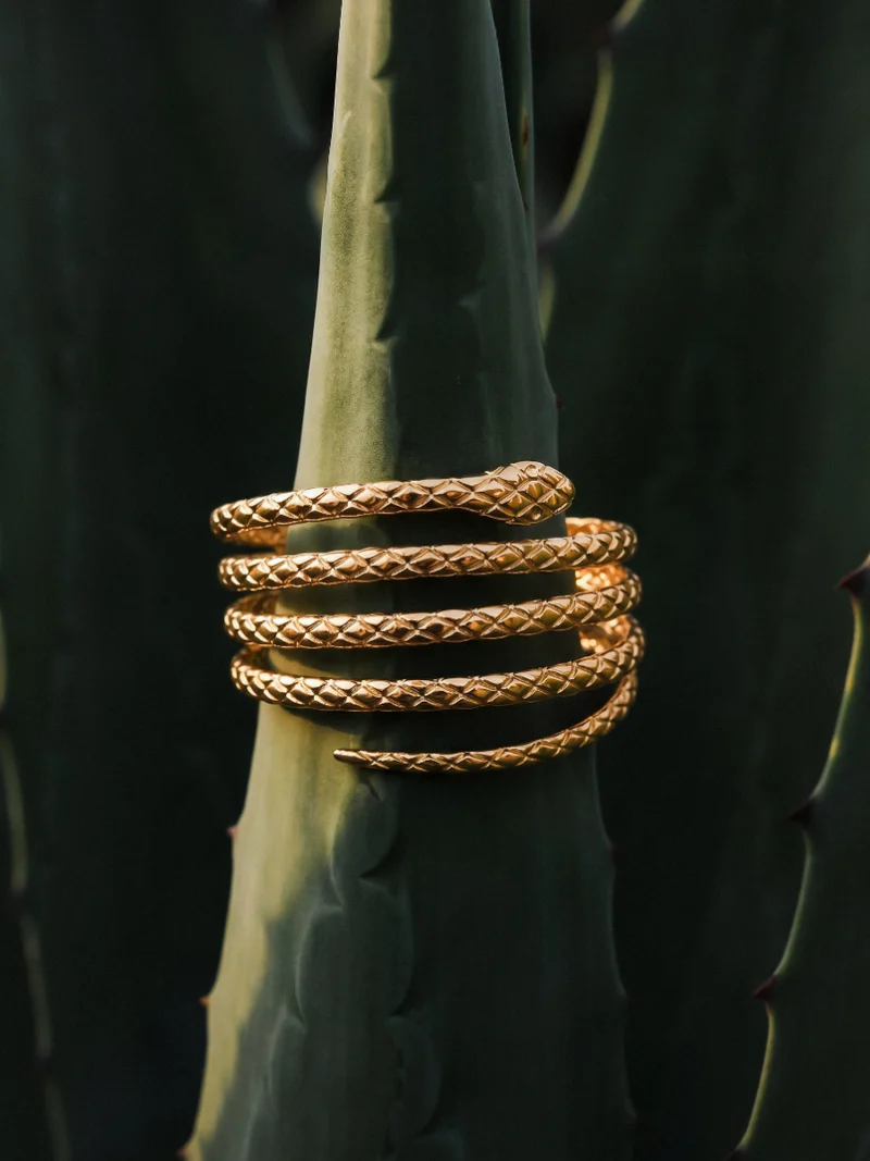 Mysterious Snake Armcuff