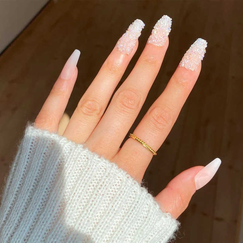 Half Dotted Ring | 18K vergoldet