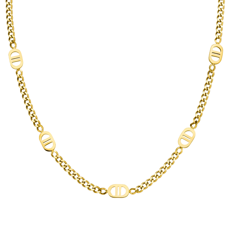 Five Prestige Halskette | 18K vergoldet