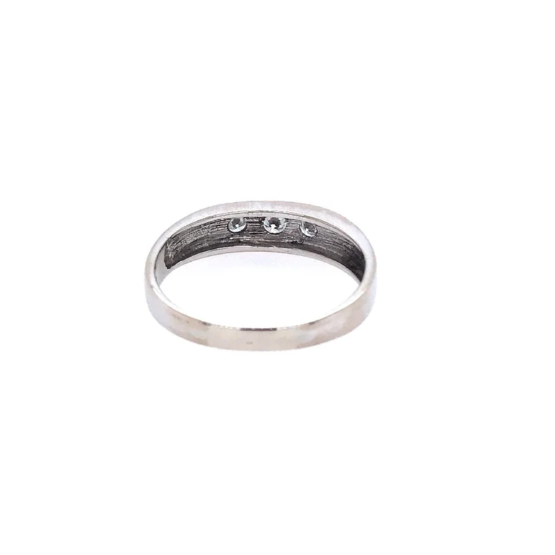 "Triologie" Ring Weissgold 750 mit Brillanten