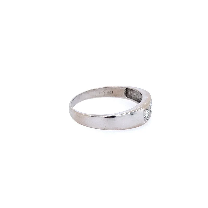 "Triologie" Ring Weissgold 750 mit Brillanten