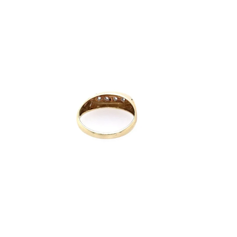 Ring Bicolor Gold 585 mit Brillanten